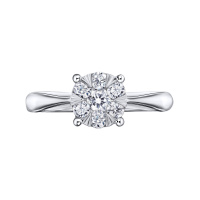 Кольцо с бриллиантами - фото 2