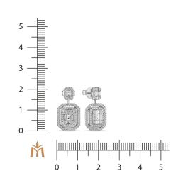 Серьги с бриллиантами