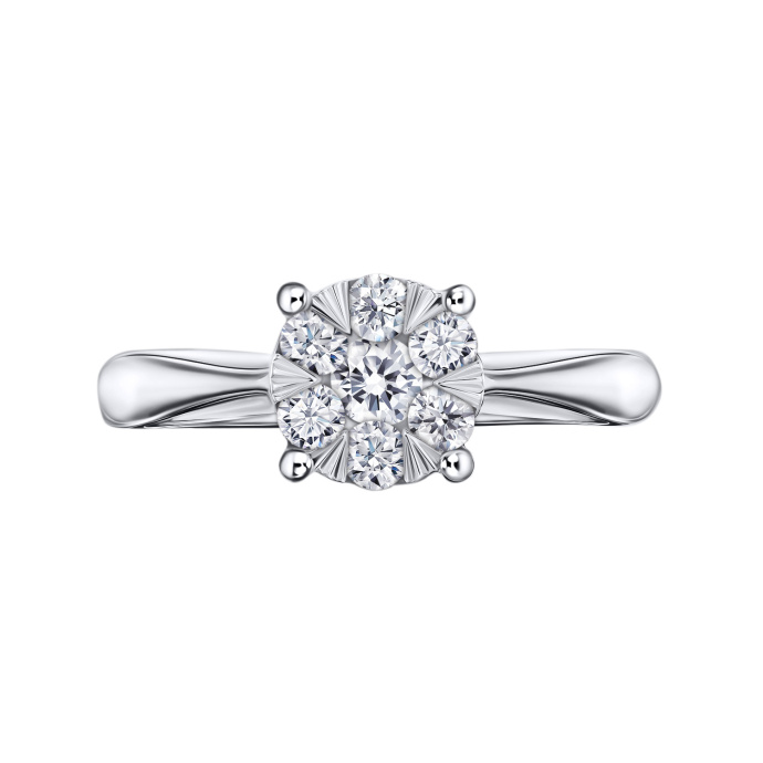 Кольцо с бриллиантами - фото 2