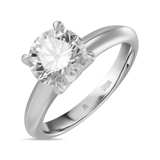 Кольцо с бриллиантом