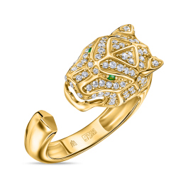 Кольцо с фианитами