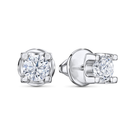 Серьги с бриллиантами