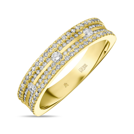 Кольцо с бриллиантом