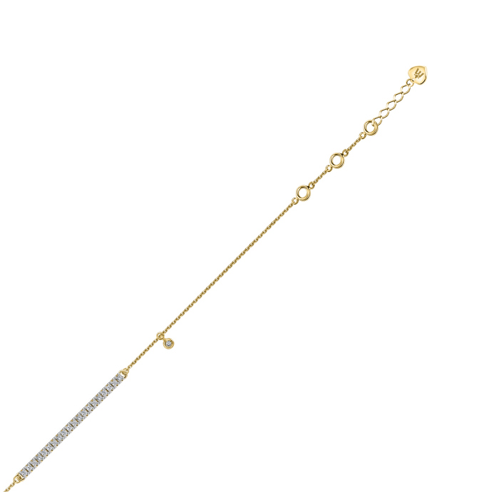 Браслет с бриллиантами - фото 2