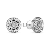 Серьги с бриллиантами - фото 1