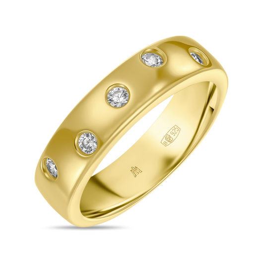 Кольцо с фианитами