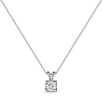 Колье с бриллиантом - фото 1 Колье с бриллиантом - фото 1