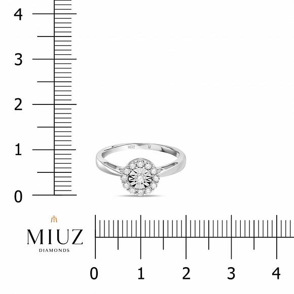 Кольцо с бриллиантами R4201-ILL-031 - Фото 3