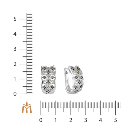 Серьги с бриллиантами