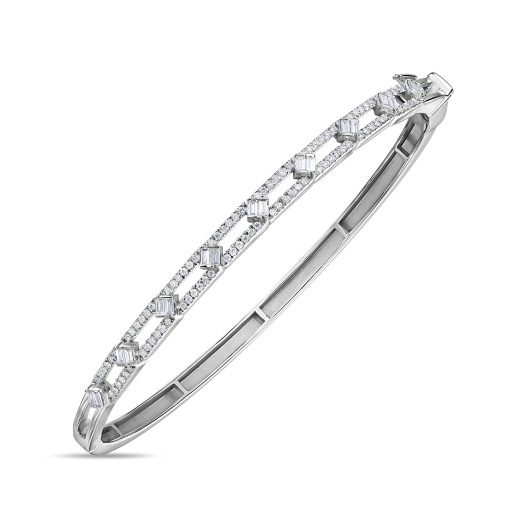 Браслет жесткий с бриллиантами