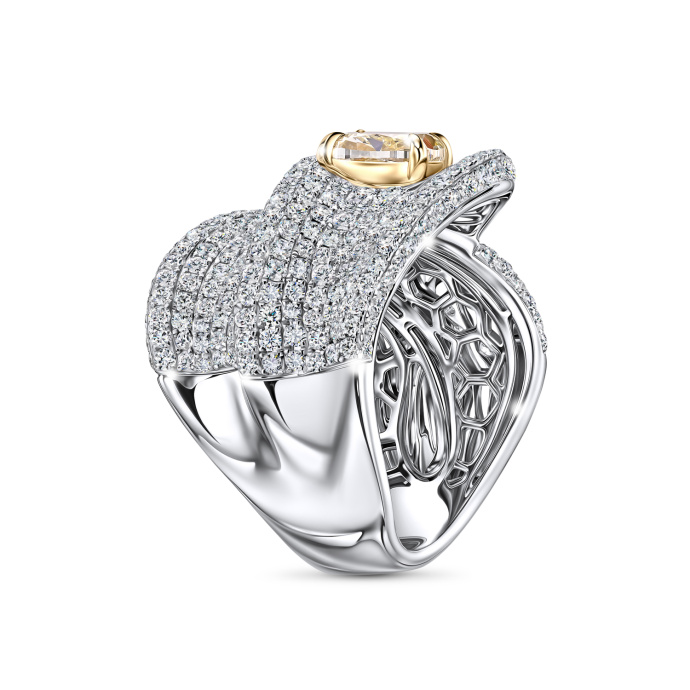 Кольцо с бриллиантами - фото 2 Кольцо с бриллиантами - фото 2