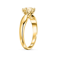 Кольцо с бриллиантом - фото 2