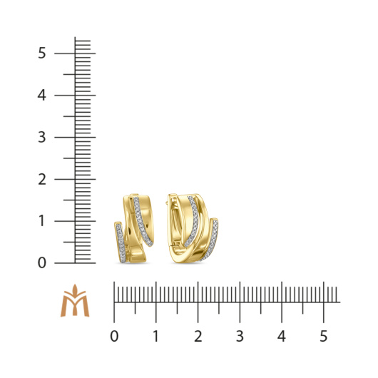 Серьги с бриллиантами