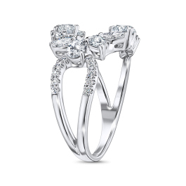 Кольцо с бриллиантами