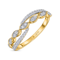 Кольцо с бриллиантом - фото 1