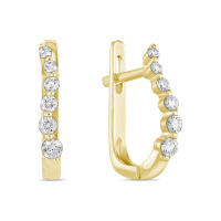 Серьги с бриллиантами - фото 1 Серьги с бриллиантами - фото 1