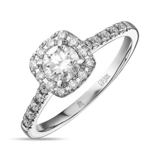 Кольцо с бриллиантом