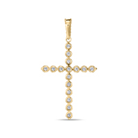 Крест с бриллиантом - фото 2