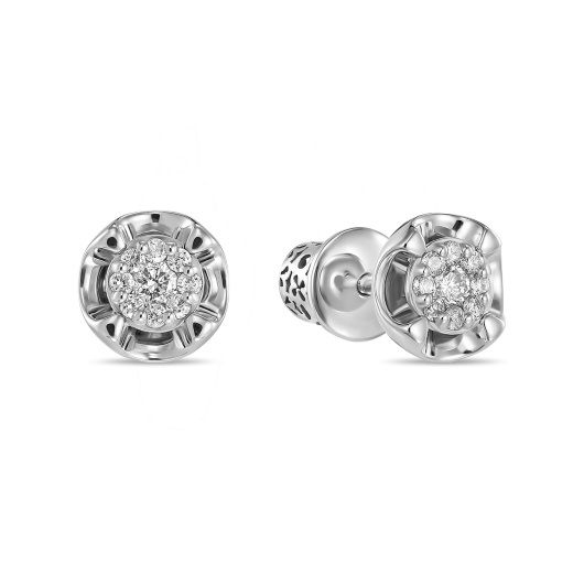 Серьги с бриллиантами