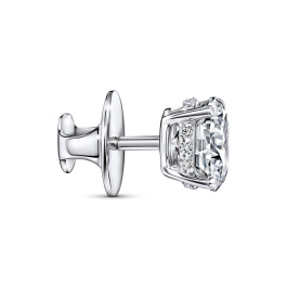 Серьги с бриллиантом