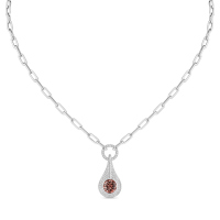 Колье с бриллиантами и турмалином - фото 1 Колье с бриллиантами и турмалином - фото 1