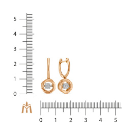 Серьги с бриллиантами