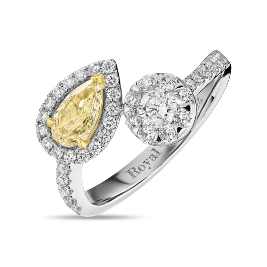 Кольцо с бриллиантами