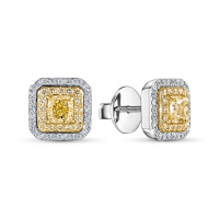 Серьги с бриллиантами - фото 1