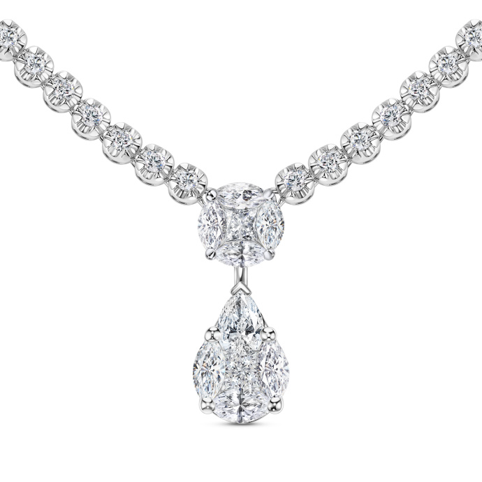 Колье с бриллиантами - фото 2