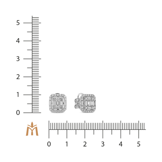 Серьги с бриллиантами