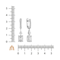 Серьги с бриллиантом - фото 2 Серьги с бриллиантом - фото 2