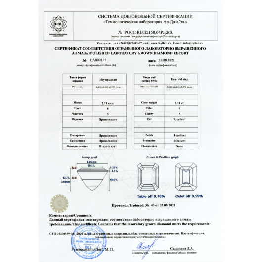Кольцо с бриллиантом