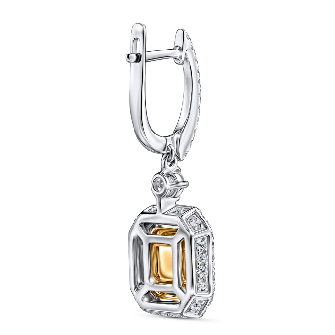 Серьги с бриллиантами - фото 2