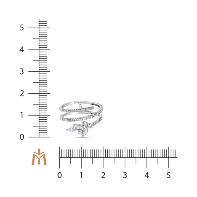 Кольцо с бриллиантами - фото 2 Кольцо с бриллиантами - фото 2