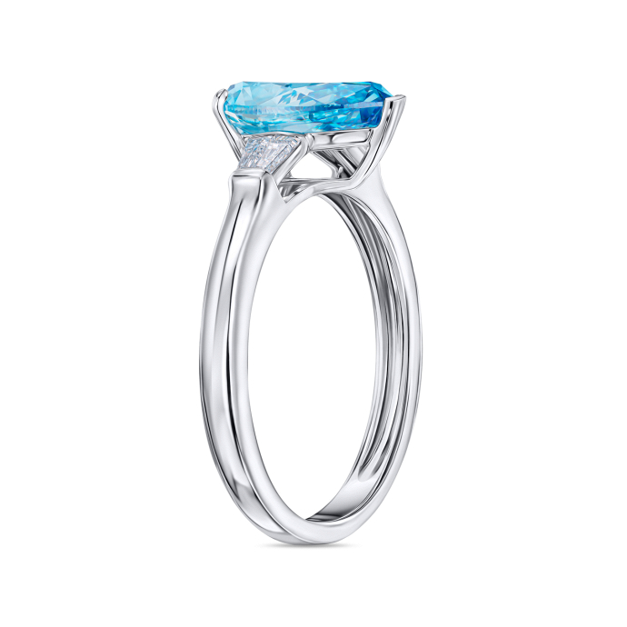 Кольцо с бриллиантом - фото 2