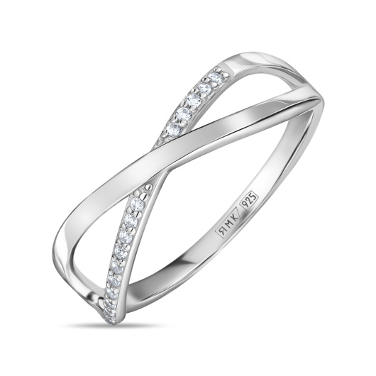 Кольцо с фианитами