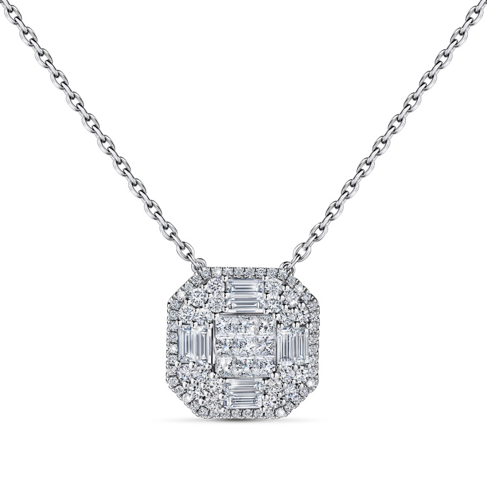 Колье с бриллиантами - фото 1