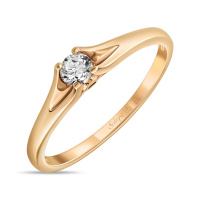 Кольцо с бриллиантами - фото 1 Кольцо с бриллиантами - фото 1