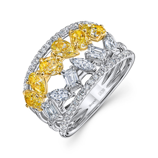 Кольцо с бриллиантами