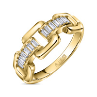 Кольцо с фианитами - фото 1 Кольцо с фианитами - фото 1