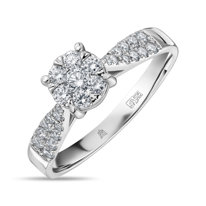 Кольцо с бриллиантом - фото 1 Кольцо с бриллиантом - фото 1