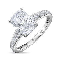 Кольцо с бриллиантом - фото 1 Кольцо с бриллиантом - фото 1