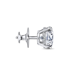 Серьги с бриллиантом