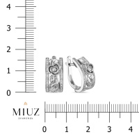 Серьги с бриллиантами и цветными сапфирами - фото 2 Серьги с бриллиантами и цветными сапфирами - фото 2