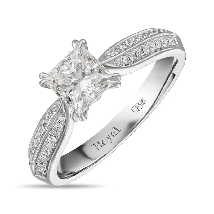 Кольцо с бриллиантами - фото 1 Кольцо с бриллиантами - фото 1