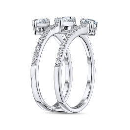 Кольцо с бриллиантами