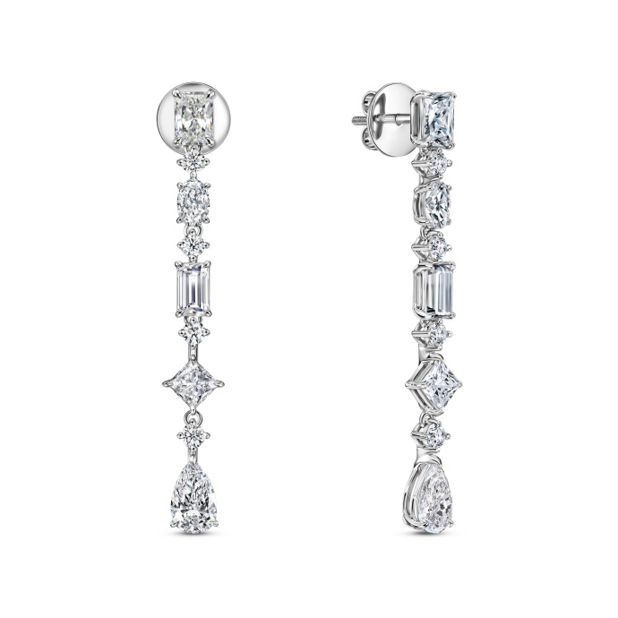 Серьги с бриллиантом - фото 1 Серьги с бриллиантом - фото 1