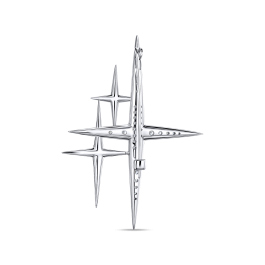 Брошь с бриллиантом