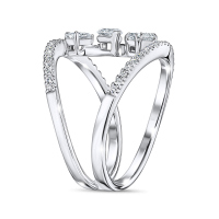 Кольцо с бриллиантами - фото 2 Кольцо с бриллиантами - фото 2