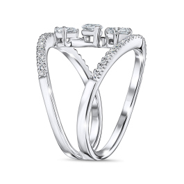 Кольцо с бриллиантами